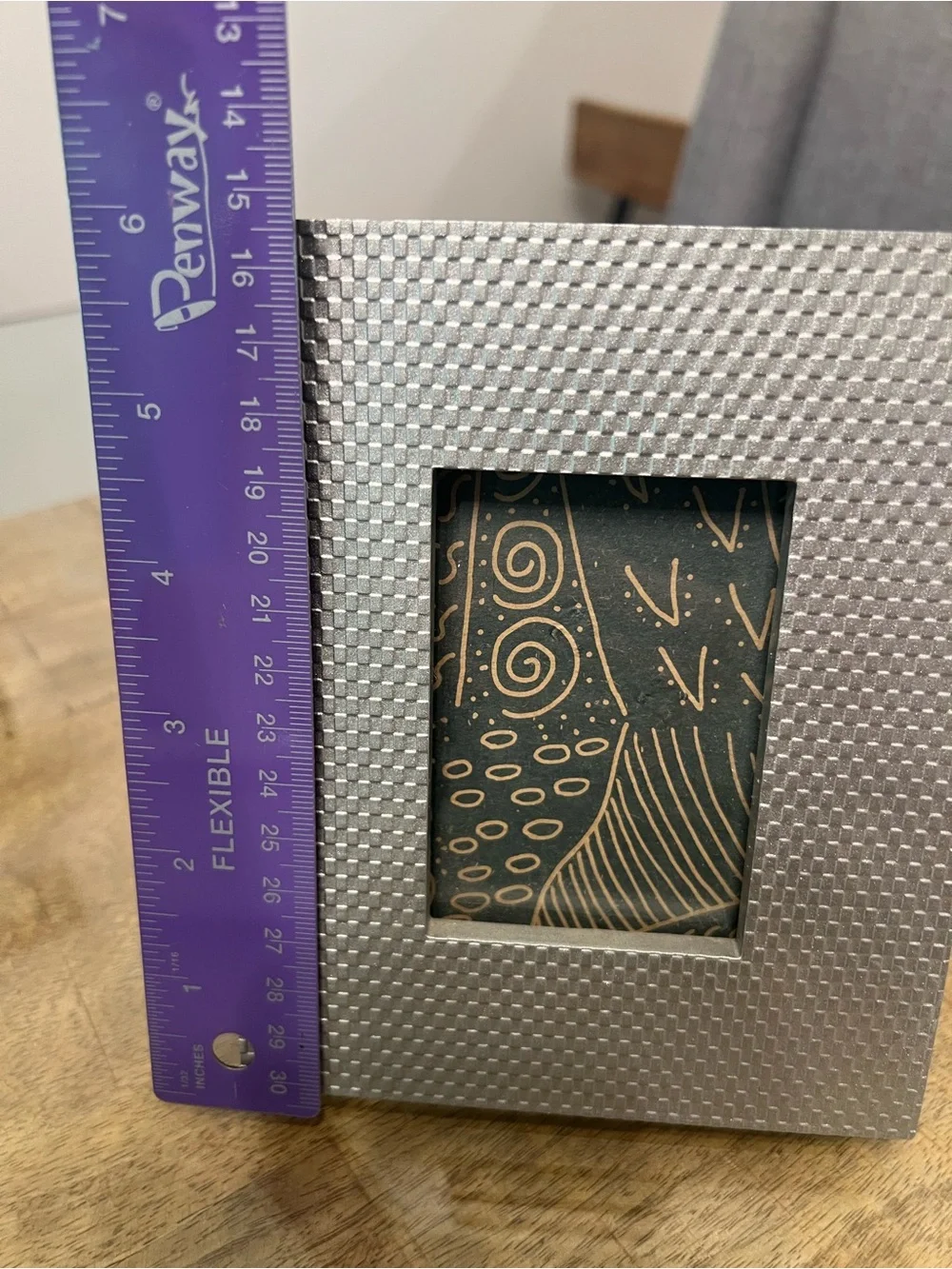 Milano silver textured